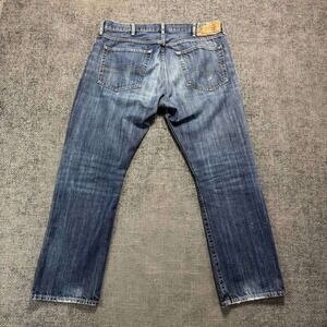 Denim & Supply Ralph Lauren Jeans Mens 38x31 Blue Straight Leg Rugged